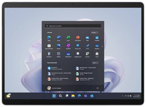 Microsoft Surface Pro 9 WiFi 1TB Platin Windows®-Tablet 33cm (13 Zoll) 1.8GHz Intel® Core™ i7 Wi von Microsoft