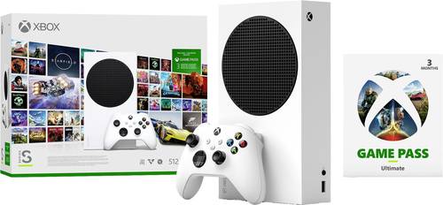 Microsoft Xbox Series S Konsole 512GB Weiß 3 Monate Xbox Game Pass von Microsoft