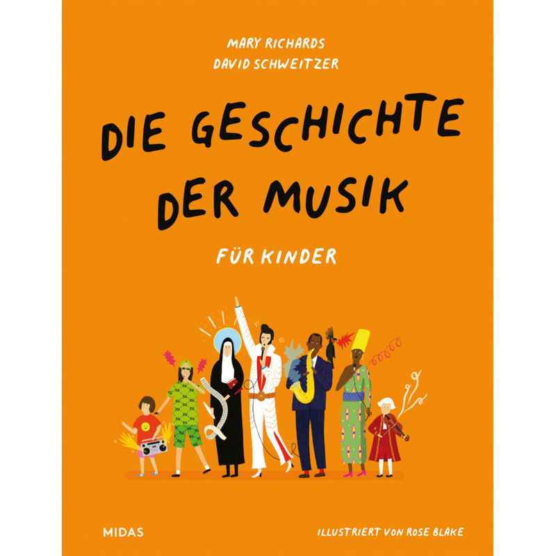 Die Geschichte der Musik - für Kinder von Midas Kinderbuch
