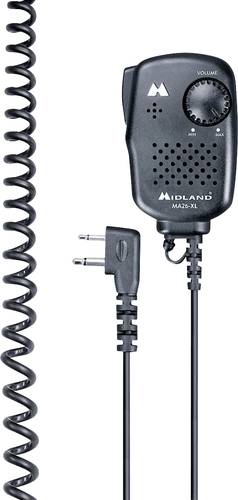 Midland Mikrofon MA 26-XL Mini-Lautsprechermikrofon C515.05 von Midland