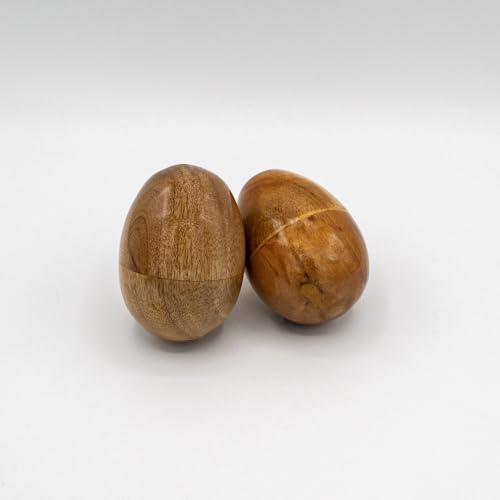 Mienloco Rasselei aus Holz, Maracas Musikinstrument, 2 Stück Mienloco Rasselei aus Holz, Maracas Musikinstrument, 2 Stück von Mienloco