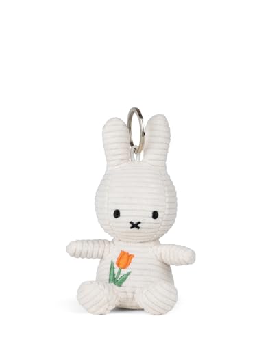 Miffy Schlüsselanhänger Cord Offwhite Tulpe 10 cm von Miffy