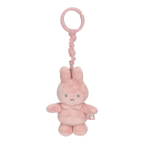 Miffy Tiamo NIJN889 Stoff Aufziehtier Hase Spielzeug für Babyschale/Kinderwagen - Pink Flower Miffy Tiamo NIJN889 Stoff Aufziehtier Hase Spielzeug für Babyschale/Kinderwagen - Pink Flower von Miffy