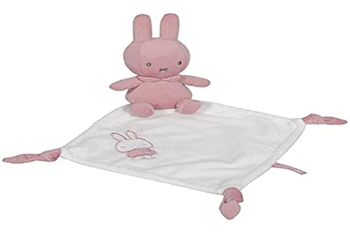 Lobcede.be Miffy - Kuscheltuch Pink Rib Mit Geräuschen Und Struktur - 100% Polyester von Lobcede.be