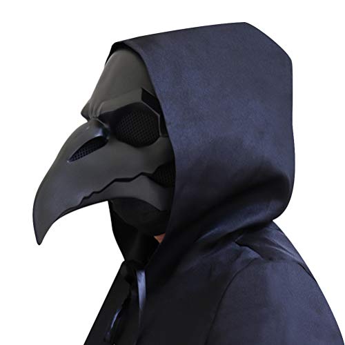 Trendy Arzt Maske Steampunk Langer Schnabel Vogel Maske，Trendige Arzt Maske Steampunk Langer Schnabel Vogel Maske Arzt Kostüm Zubehör von Mify