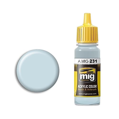 AMMO A.MIG-0231 Rlm 65 Hellblau Acrylfarben (17 ml), Mehrfarbig von Mig Jimenez