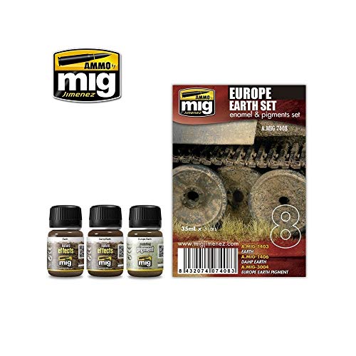 AMMO Munition mig-7408 Europa Earth Set, Mehrfarbig AMMO Munition mig-7408 Europa Earth Set, Mehrfarbig von Mig Jimenez
