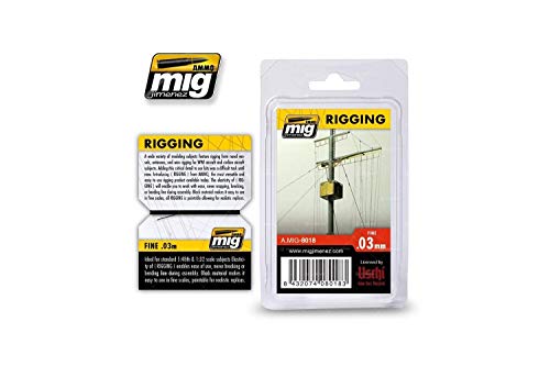 AMMO Munitions-Takelage – fein, 0,03 mm AMMO Munitions-Takelage – fein, 0,03 mm von Mig Jimenez