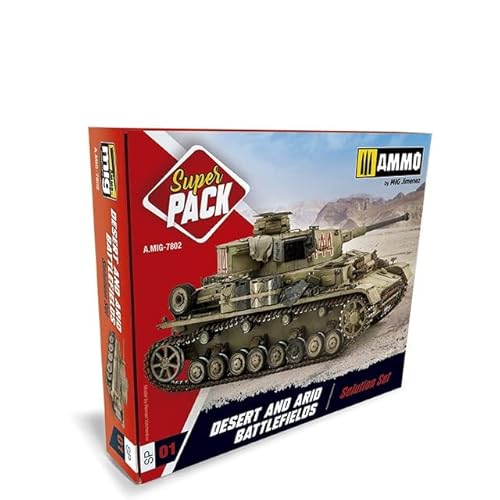 Ammo Mig: 7802 Desert and Arid Battelfields Solution Set von Mig Jimenez