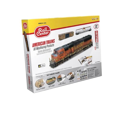 Ammo Rail Center - AMERICAN TRAINS. All Weathering Products Ammo Rail Center - AMERICAN TRAINS. All Weathering Products von Mig Jimenez