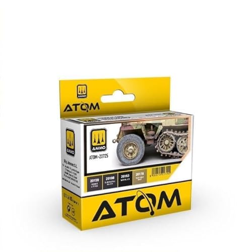 Mig Jimenez Atom Gummi- und Reifenfarben-Set Mig Jimenez Atom Gummi- und Reifenfarben-Set von Mig Jimenez
