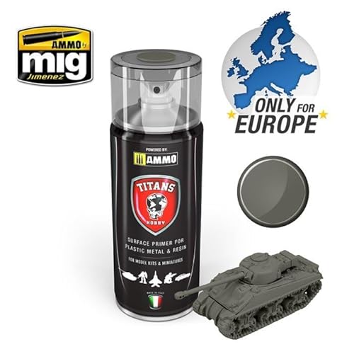 Titans Hobby Spray: German Field Grey Matt Primer von Mig Jimenez