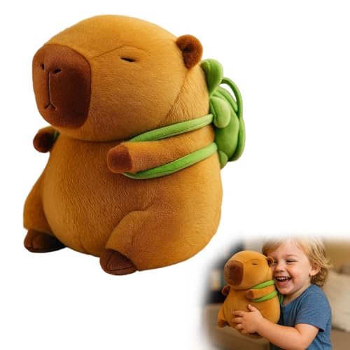 MigWoo Capybara Kuscheltier, Wasserschwein Kuscheltier, Niedliches Plüschtier Für Kinder Und Erwachsene, 25 cm Dekoration MigWoo Capybara Kuscheltier, Wasserschwein Kuscheltier, Niedliches Plüschtier Für Kinder Und Erwachsene, 25 cm Dekoration von MigWoo