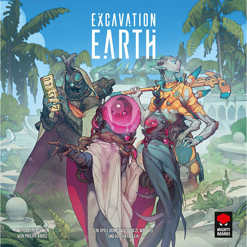 Excavation Earth (Spiel) von Mighty Boards