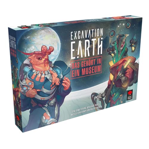 Mighty Boards, Excavation Earth – Das gehört in ein Museum, Erweiterung, Expertenspiel, Strategiespiel, 1-4 Spieler, Ab 12+ Jahren, 30 Minuten je Spieler, Deutsch Mighty Boards, Excavation Earth – Das gehört in ein Museum, Erweiterung, Expertenspiel, Strategiespiel, 1-4 Spieler, Ab 12+ Jahren, 30 Minuten je Spieler, Deutsch von Mighty Boards