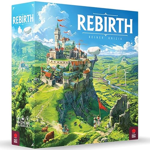 Mighty Boards Wiedergeburt, Brettspiel, Fliesenlegung, ab 10 Jahren, 2–4 Spieler, 60 Minuten Spieldauer Mighty Boards Wiedergeburt, Brettspiel, Fliesenlegung, ab 10 Jahren, 2–4 Spieler, 60 Minuten Spieldauer von Mighty Boards