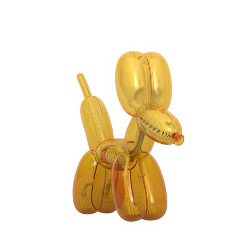 Mighty Jaxx Funny Anatomy: Balloon Dog (Honigfarbe) | Jason Freeny | Vinyl-Sammelfigur von Mighty Jaxx