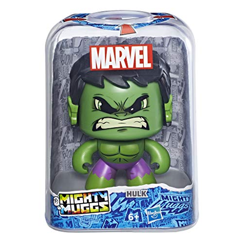 Hasbro Mighty Muggs E2165ES0 Marvel Hulk, Sammelfigur von Hasbro