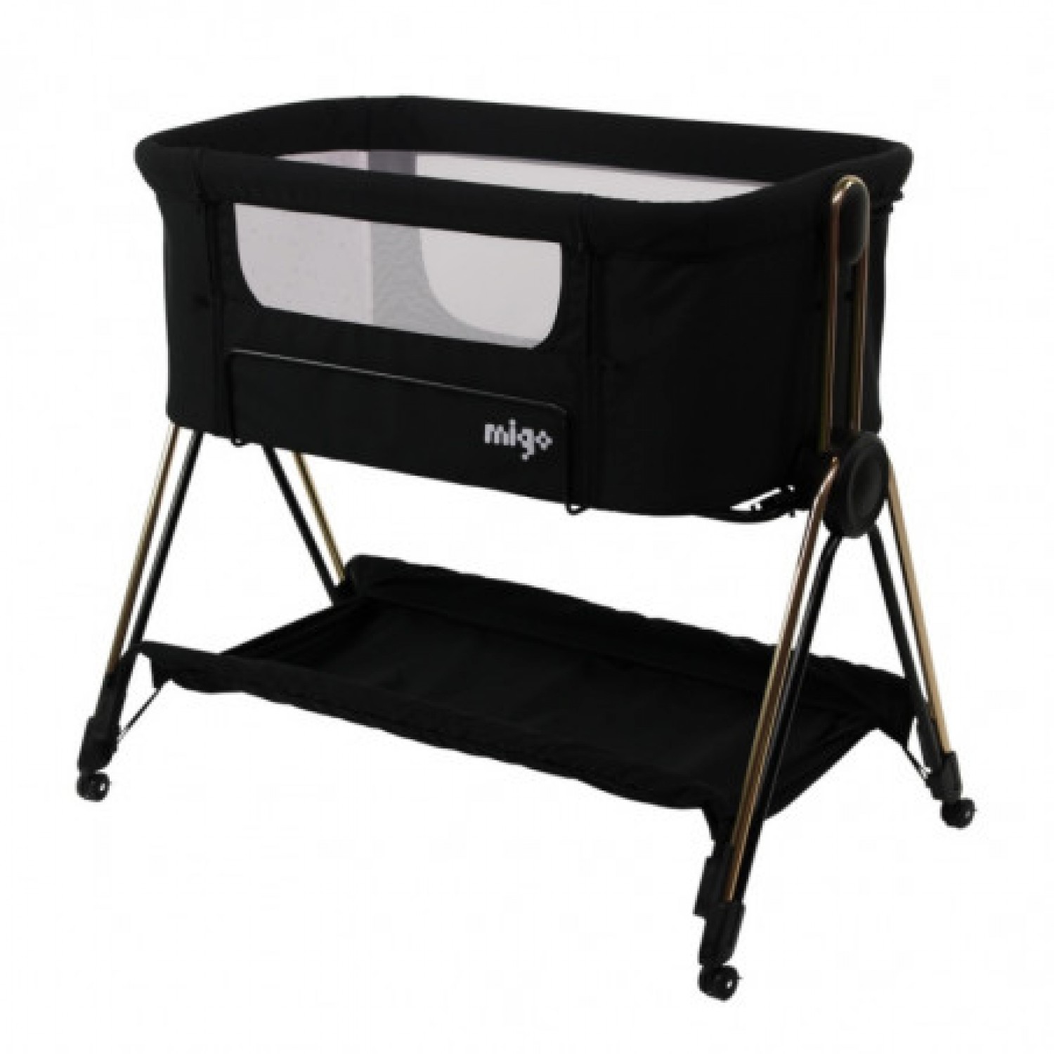Culla Co-Sleeping Cyber Migo Nero e Dorata Culla Co-Sleeping Cyber Migo Nero e Dorata von Migo