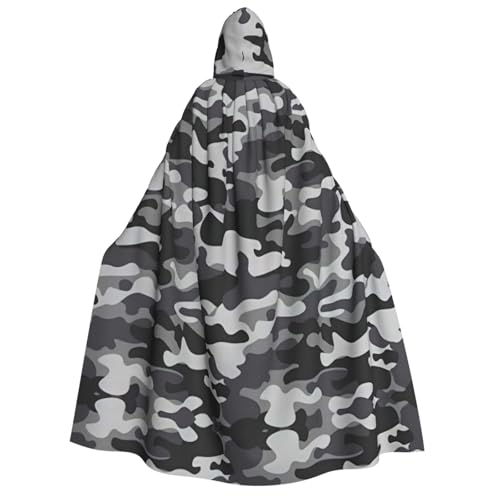 Migpkd Abstrakter Camouflage-Umhang mit Kapuze, Hexenmantel, Umhang mit Kapuze für Erwachsene, Cosplay-Kostüm Migpkd Abstrakter Camouflage-Umhang mit Kapuze, Hexenmantel, Umhang mit Kapuze für Erwachsene, Cosplay-Kostüm von Migpkd