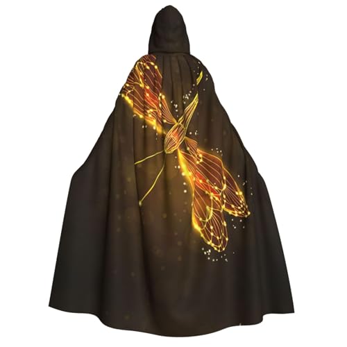 Migpkd Abstrakter gelber Libellen-Umhang für Halloween, Hexenmantel, Umhang mit Kapuze, Umhang für Erwachsene, Cosplay-Kostüm Migpkd Abstrakter gelber Libellen-Umhang für Halloween, Hexenmantel, Umhang mit Kapuze, Umhang für Erwachsene, Cosplay-Kostüm von Migpkd