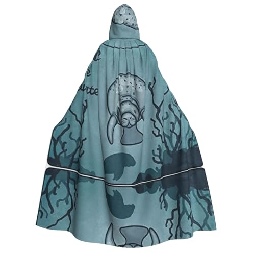 Migpkd Crazy Save Seekuh, Halloween-Umhang mit Kapuze, Hexenmantel, Umhang mit Kapuze, Umhang für Erwachsene, Cosplay-Kostüm Migpkd Crazy Save Seekuh, Halloween-Umhang mit Kapuze, Hexenmantel, Umhang mit Kapuze, Umhang für Erwachsene, Cosplay-Kostüm von Migpkd
