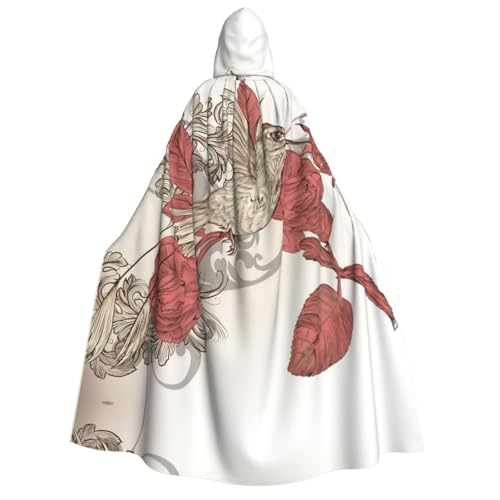 Migpkd Kolibri-Halloween-Umhang mit Kapuze, Hexenmantel, Umhang mit Kapuze, Umhang für Erwachsene, Cosplay-Kostüm Migpkd Kolibri-Halloween-Umhang mit Kapuze, Hexenmantel, Umhang mit Kapuze, Umhang für Erwachsene, Cosplay-Kostüm von Migpkd