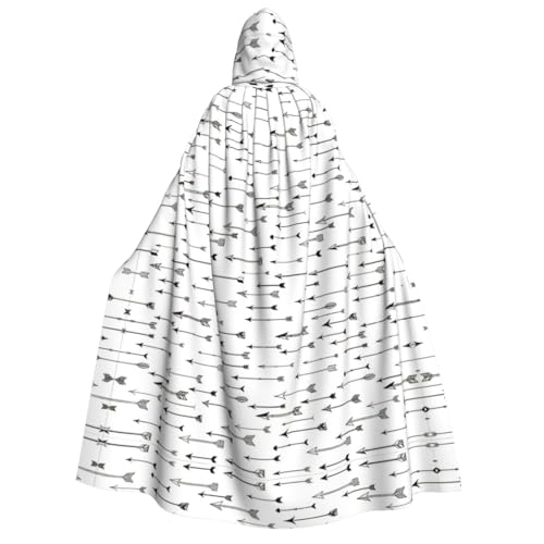 Migpkd Pfeil Halloween Kapuzenumhang Hexe Robe Umhang mit Kapuze für Erwachsene Umhang Cosplay Kostüm Migpkd Pfeil Halloween Kapuzenumhang Hexe Robe Umhang mit Kapuze für Erwachsene Umhang Cosplay Kostüm von Migpkd