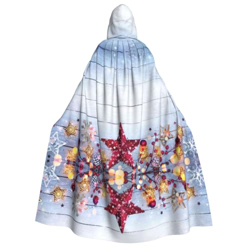 Migpkd Weihnachtliche Atmosphäre, Halloween-Umhang mit Kapuze, Hexenmantel, Umhang mit Kapuze, Umhang für Erwachsene, Cosplay-Kostüm Migpkd Weihnachtliche Atmosphäre, Halloween-Umhang mit Kapuze, Hexenmantel, Umhang mit Kapuze, Umhang für Erwachsene, Cosplay-Kostüm von Migpkd