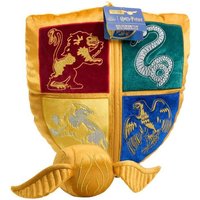 HP - Golden Snitch Plush Crest Pillow HP - Golden Snitch Plush Crest Pillow von Migrationsverlag CH