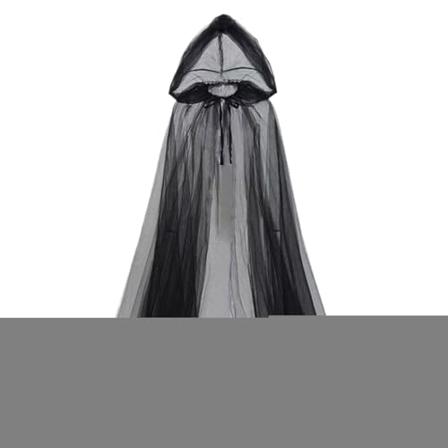 Mihauuke Hexenmantel - Langes Vampirkostüm | Kostümzubehör Für Frauen Hochzeit Fest Bühne Renaissance Herbst von Mihauuke