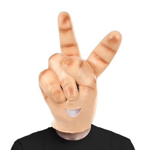 Mihauuke Lustige Halloween Kopfbedeckung | Atmungsaktives Friedenssymbol Vollgesichtsmaske | Lustiges Unisex Kopfaccessoire für Halloween Partys Mottopartys Cosplay Kostümpartys und Mihauuke Lustige Halloween Kopfbedeckung | Atmungsaktives Friedenssymbol Vollgesichtsmaske | Lustiges Unisex Kopfaccessoire für Halloween Partys Mottopartys Cosplay Kostümpartys und von Mihauuke
