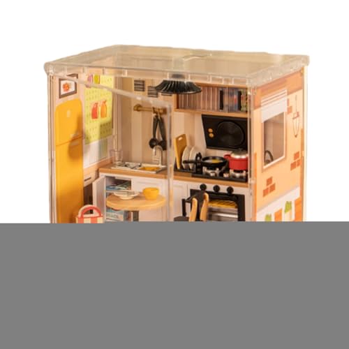 Mihauuke Miniatur Haus Bausatz,Kleines Haus Baumodell Spielzeug Set | Pädagogischer Miniatur Kaffee Küchen Montage Bausatz Für Wohnzimmer Schlafzimmer & Arbeitszimmer Mihauuke Miniatur Haus Bausatz,Kleines Haus Baumodell Spielzeug Set | Pädagogischer Miniatur Kaffee Küchen Montage Bausatz Für Wohnzimmer Schlafzimmer & Arbeitszimmer von Mihauuke