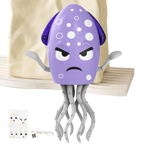 Mihauuke Oktopus Babyspielzeug,Tanzender Musikroboter - Wackelnder Roboter Interaktives Lernspiel Mit Licht Und Musik Für Kinder Bis 6 Jahre Geburtstag Kindergarten Zuhause Mädchen von Mihauuke