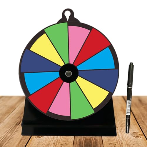 Mihauuke Preisrad Drehscheibe - Spiel Drehscheibe Mit Ständer | Wiederverwendbare Für Messen Jahrmärkte Spendenaktionen Veranstaltungen Supermärkte Feiern Mihauuke Preisrad Drehscheibe - Spiel Drehscheibe Mit Ständer | Wiederverwendbare Für Messen Jahrmärkte Spendenaktionen Veranstaltungen Supermärkte Feiern von Mihauuke