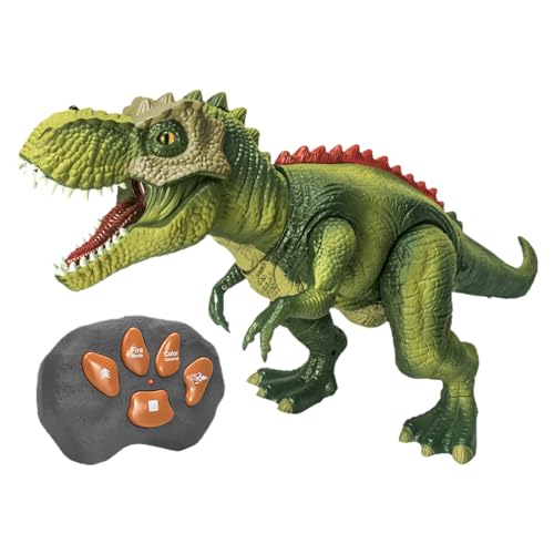 Mihauuke RC Dinosaur - Elektrischer Dinosaurier | Dinosaurier Mit Licht Und Wasserspray Für Pool Innenräume Kindergarten Erwachsene Kinder Garten Geburtstag von Mihauuke