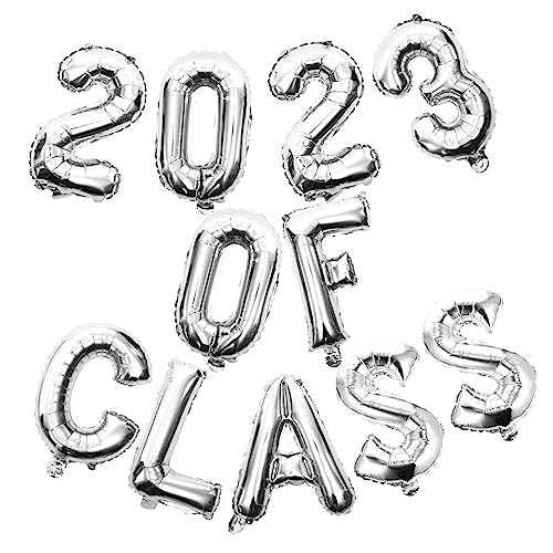 Mikikit 1 Satz 2023 Ballonanzug 2023 Abschlussballons Partyballons Dekorationen Gold Rosengoldballons sortiert Ö Abschlussballondekore Grad Ballons Aluminiumfolie Silver Mikikit 1 Satz 2023 Ballonanzug 2023 Abschlussballons Partyballons Dekorationen Gold Rosengoldballons sortiert Ö Abschlussballondekore Grad Ballons Aluminiumfolie Silver von Mikikit