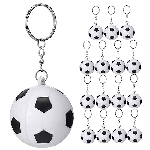 Mikikit 1 Satz Fußball Schlüsselanhänger Geburtstag Mädchen Dekoration Mehrere Karikatur Schild Junge Taschen Für Fußballpartys Groß Schlüsselbund Jungs Blau Pu Weiß 15 Stück Mikikit 1 Satz Fußball Schlüsselanhänger Geburtstag Mädchen Dekoration Mehrere Karikatur Schild Junge Taschen Für Fußballpartys Groß Schlüsselbund Jungs Blau Pu Weiß 15 Stück von Mikikit