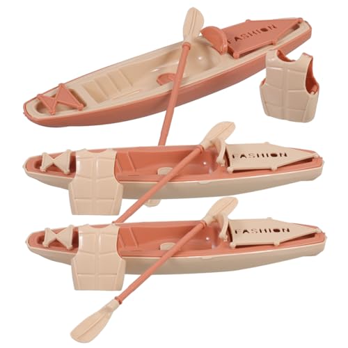 Mikikit 1 Satz Kajakspielzeug Spielzeugboot Kanu-Modell -Kajak Miniatur Kanu- schwimmendes Bootsspielzeug Kanu Schmuck Bootsdekor Bootshandwerk Plastikboot Miniboot Abs Beige Mikikit 1 Satz Kajakspielzeug Spielzeugboot Kanu-Modell -Kajak Miniatur Kanu- schwimmendes Bootsspielzeug Kanu Schmuck Bootsdekor Bootshandwerk Plastikboot Miniboot Abs Beige von Mikikit