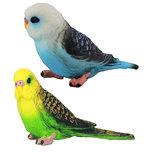 Mikikit 1 Satz Kinderspielzeug Im Freien Papageienspielzeug Vogel-außendekoration Papagei Künstliche Simulationsvögel Vogelsittiche Gartendekor Plastik 2 Stück Mikikit 1 Satz Kinderspielzeug Im Freien Papageienspielzeug Vogel-außendekoration Papagei Künstliche Simulationsvögel Vogelsittiche Gartendekor Plastik 2 Stück von Mikikit