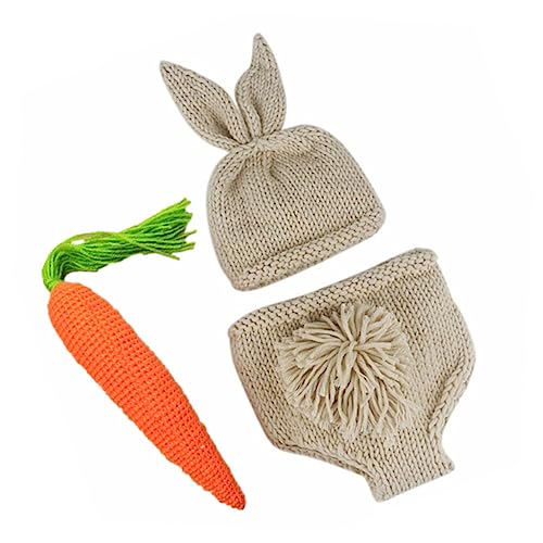 Mikikit 1 Satz Kleidung für Kaninchenfotografie Hasen Babykleidung Kind Windeln Stütze Bausatz easter bunny costume ostergeschenk -Fotoshooting-Outfits Osterkostüm für Garn Mikikit 1 Satz Kleidung für Kaninchenfotografie Hasen Babykleidung Kind Windeln Stütze Bausatz easter bunny costume ostergeschenk -Fotoshooting-Outfits Osterkostüm für Garn von Mikikit