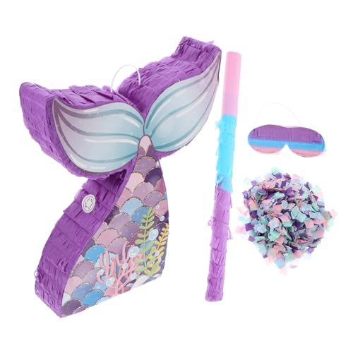 Mikikit 1 Satz Meerjungfrau Pinata Meerjungfrau-Piñatas für Geburtstagsfeiermädchen Geburtstagsfeier Piñata Meerjungfrau-Dekorationen zum Geburtstag Meerjungfrau Dekorationen Mikikit 1 Satz Meerjungfrau Pinata Meerjungfrau-Piñatas für Geburtstagsfeiermädchen Geburtstagsfeier Piñata Meerjungfrau-Dekorationen zum Geburtstag Meerjungfrau Dekorationen von Mikikit