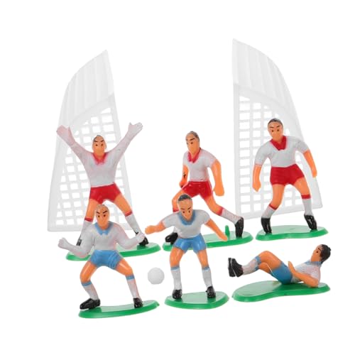 Mikikit 1 Set Fußballmannschafts Dekorationsornamente Fußball Kuchenaufsätze Für Jungen Fußball Partyzubehör Fußball Thema Aufsatz Fußball Kuchendekorationen Mini Fußballspieler Mikikit 1 Set Fußballmannschafts Dekorationsornamente Fußball Kuchenaufsätze Für Jungen Fußball Partyzubehör Fußball Thema Aufsatz Fußball Kuchendekorationen Mini Fußballspieler von Mikikit