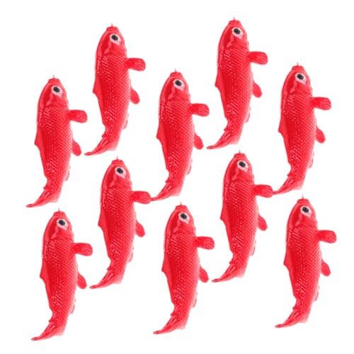 Mikikit 10 Stück Fake-koi-Fisch-Ornament Fisch-Modell Gefälschter Koi-Fisch Simulierter Koi-Fisch Mini-Dekoration Für Aquarien Koi-Fisch-tätowierung Fisch-Statue Harz Rot Mikikit 10 Stück Fake-koi-Fisch-Ornament Fisch-Modell Gefälschter Koi-Fisch Simulierter Koi-Fisch Mini-Dekoration Für Aquarien Koi-Fisch-tätowierung Fisch-Statue Harz Rot von Mikikit