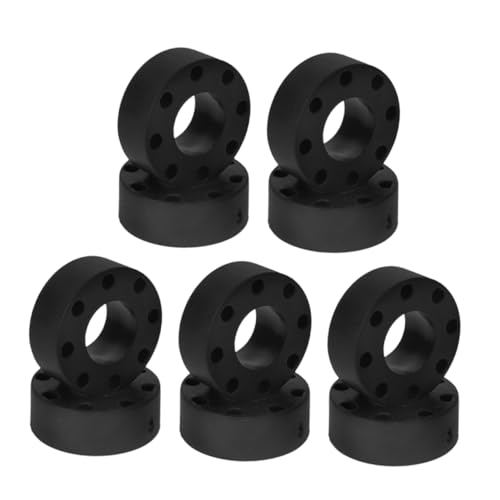 Mikikit 10 Stück Kicker Zubehör Tischdichtung Zubehör Für Spielautomaten Kickertischteile Buchsen Für Tischfußballtische Stoßfänger Für Billardtische Kickertisch Teile Tauschen Gummi Black von Mikikit