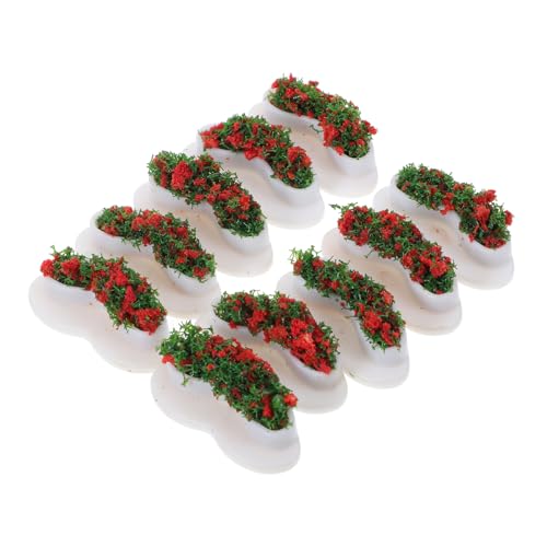Mikikit 10 Stück Lounge-sitzgelegenheiten Möbel Simuliertes Blumenbeet Mini-Haus- Miniatur-Pflanzen- Mini-Haus-blumenbeet-Modell Mikrolandschaftsblumenbeet Tiny Bonsai Model Abs Mikikit 10 Stück Lounge-sitzgelegenheiten Möbel Simuliertes Blumenbeet Mini-Haus- Miniatur-Pflanzen- Mini-Haus-blumenbeet-Modell Mikrolandschaftsblumenbeet Tiny Bonsai Model Abs von Mikikit