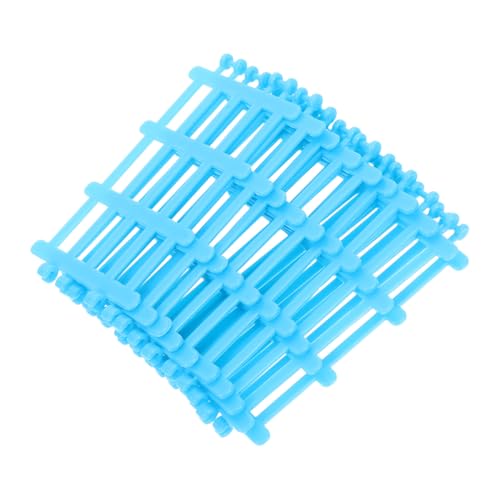 Mikikit 10 Stück Mini -zaunmodell Sie Zaun Für Nutztiere Dollhouse Farm Fence Kit Mini-Fake-zaunmodell Gartenzaun Gartenzaun Für Miniatur Zaun Spielset Plastik Sky-Blue Mikikit 10 Stück Mini -zaunmodell Sie Zaun Für Nutztiere Dollhouse Farm Fence Kit Mini-Fake-zaunmodell Gartenzaun Gartenzaun Für Miniatur Zaun Spielset Plastik Sky-Blue von Mikikit
