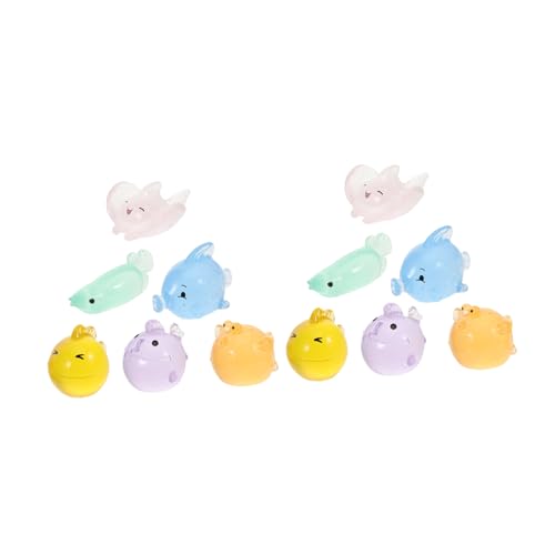 Mikikit 12 Stück Teiliges Mini Resin Meerestiere Leuchtende Aquarium Deko Figuren Sichere Kleine Meeresbewohner aus Harz für Fischbecken Stimmungsvolle Nachtlicht Ornamente Mikikit 12 Stück Teiliges Mini Resin Meerestiere Leuchtende Aquarium Deko Figuren Sichere Kleine Meeresbewohner aus Harz für Fischbecken Stimmungsvolle Nachtlicht Ornamente von Mikikit