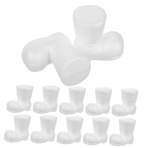 Mikikit 12 Stück Teiliges Mini Schaumstoff Nikolausstiefel Wiederverwendbare Weihnachtsdeko für DIY Bastelprojekte Kreative Polystyrol Weihnachtsstiefel für Baum Tür Fenster Dekoration Mikikit 12 Stück Teiliges Mini Schaumstoff Nikolausstiefel Wiederverwendbare Weihnachtsdeko für DIY Bastelprojekte Kreative Polystyrol Weihnachtsstiefel für Baum Tür Fenster Dekoration von Mikikit