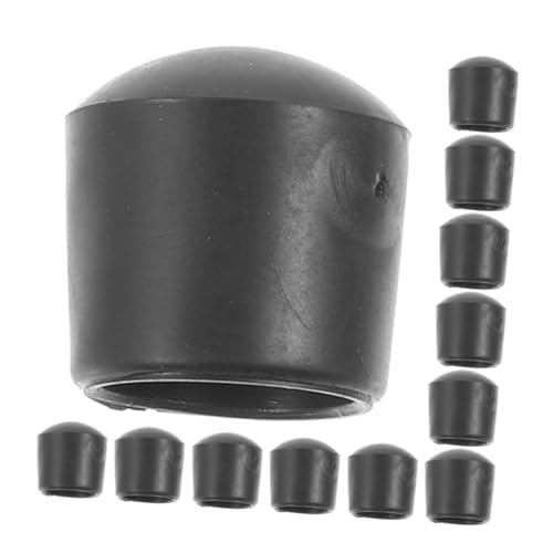 Mikikit 16 Stück Fußballtischzubehör Kickerstangenkappen Austausch von Tischfußballteilen Kickerspitze Stecker Kickertisch Endkappen Griff für Tischfußball PVC Black Mikikit 16 Stück Fußballtischzubehör Kickerstangenkappen Austausch von Tischfußballteilen Kickerspitze Stecker Kickertisch Endkappen Griff für Tischfußball PVC Black von Mikikit